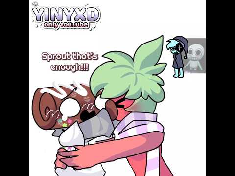 What is Sprout doing😳? | FruitCake | #dandysworld #animation #fyp