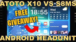 Android Headunit Comparison Review and Giveway!: ATOTO S8 MS vs X10