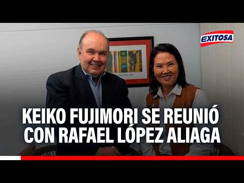 🔴🔵 Keiko Fujimori se reunió con López Aliaga y parlamentarios electos de Renovación Popular
