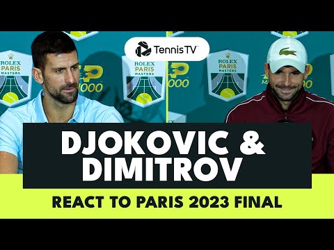 Novak Djokovic & Grigor Dimitrov React To Paris 2023 Final 🗣️