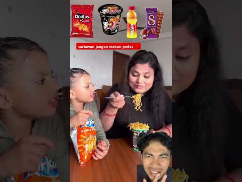 sariawan jangan makan pedas⁉️#shorts