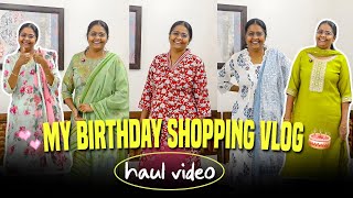 My Birthday Shopping Starts 🥳 Shopping Vlog & Haul Video 🥰🎀 || #momfluencer #haul #birthday