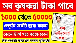 সব কৃষকরা পাবে ফসলের ১০০০ - ৫০০০০ টাকা ! এই ফর্মটি জমা করুন | bangla shasya bima form fill up 2025