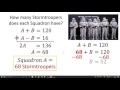 Solving Systems of Equations in Word Problems