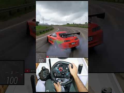 If Paul Walker plays Forza - Toyota Supra MK4 🔥 - Forza Horizon 5 #shorts