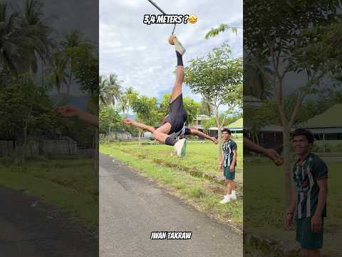 Lompatan gila Atlit PON😱#sepaktakraw #spike