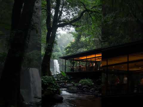 This Cozy Cabin Cafe Feels Like a Dream! 🌿✨ (Hidden Gem in the Forest!)