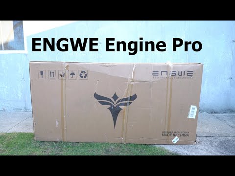 ENGWE Engine Pro 750W Folding Electric Bike Unboxing & Assembly
