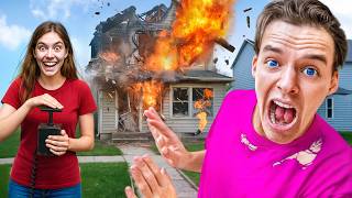 My Crazy EX Girlfriend BLEW Up My House!