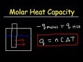 Molar Heat Capacity and Heat Transfer