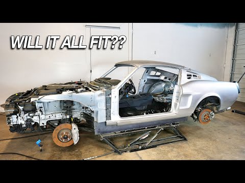 SEMA Build Update: Fitting 1967 Mustang Panels onto 2019 GT | B is for Build