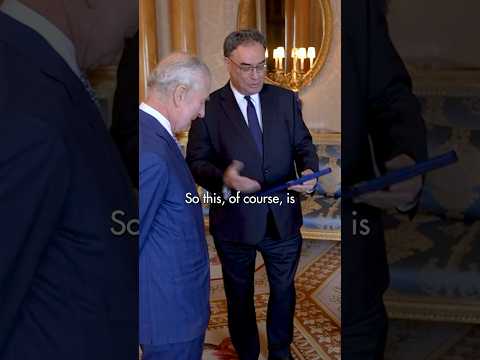 King Charles presented with new banknotes amid cancer treatment | HELLO!