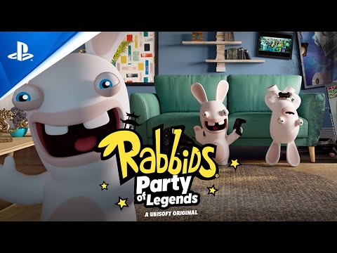 Rabbids: Party of Legends - Launch Trailer | PS4 games