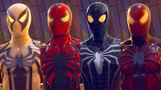 Spider Man Gets All His Symbiote Suits in Marvel's Spider-Man 2 PC 4K60FPS