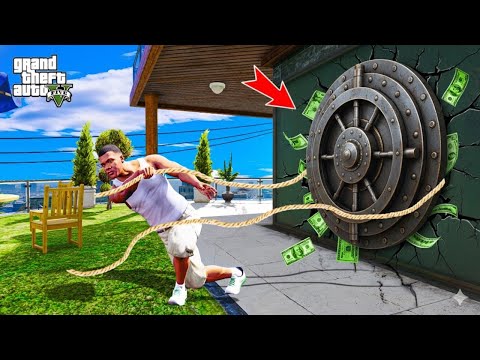 GTA 5: Franklin Opened A Secret Door Near His House With Shinchan in Gta 5