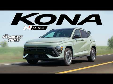 TheStraightPipes Review the 2024 Hyundai Kona End Line: Turbo Four-Cylinder, 8-Speed Automatic, and More!