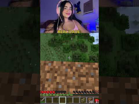 O que eu fiz de errado? 😂😂 #minecraft