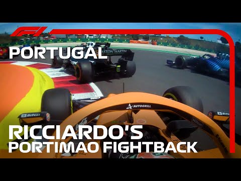 Daniel Ricciardo's Fightback Through The Field | 2021 Portuguese Grand Prix