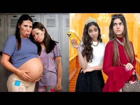 Mãe rica VS Mãe pobre! 02 *Novelinha*