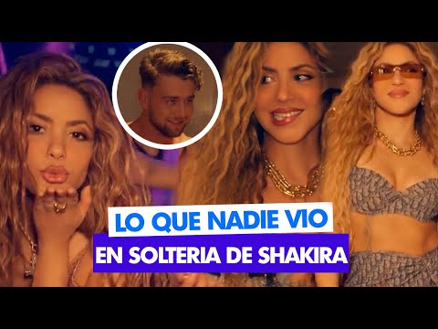 Cosas que nadie Vio: Shakira SORPRENDE a todos con el Video de su nueva canción SOLTERA.