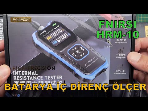 BATARYA İÇ DİRENÇ ÖLÇME CİHAZI - FNIRSI HRM-10