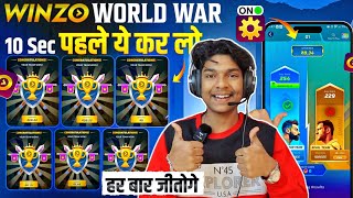 New Trick for Winzo World War | Winzo Game Kaise Khele | How to Use Winzo | Winzo World War Trick