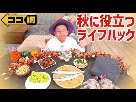 【ココ調見逃し配信】秋に役立つライフハックを上垣皓太朗アナウンサーが調査👀