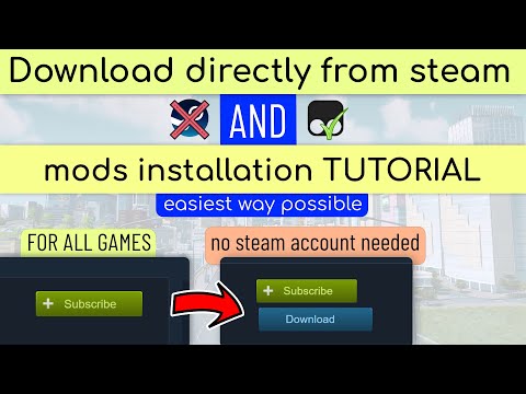 how to steam workshop mods without subscribing