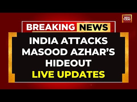 LIVE: India Hits Masood Azhar's Hideout In Pakistan | Operation Sindoor LIVE | India-Pakistan News
