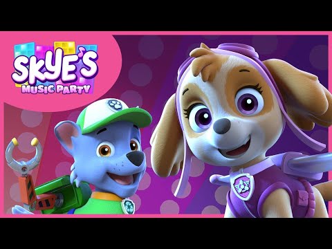 Moonlight Magic & More! - Skye's Music Party - PAW Patrol Compilation - Cartoons for Kids