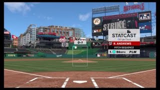 MLB® The Show™ 24 Dj Dow Jones strikesout batter