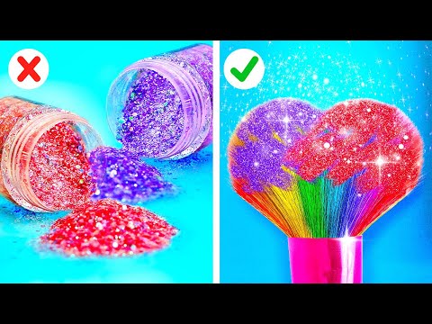 COOL GIRLY AND BEAUTY HACKS ||Cool Hair Hacks and Makeup Ideas!From Nerd to Popular by 123 GO!