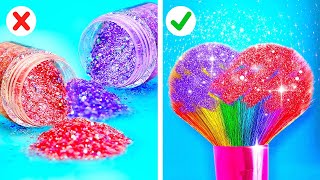 COOL GIRLY AND BEAUTY HACKS ||Cool Hair Hacks and Makeup Ideas!From Nerd to Popular by 123 GO!