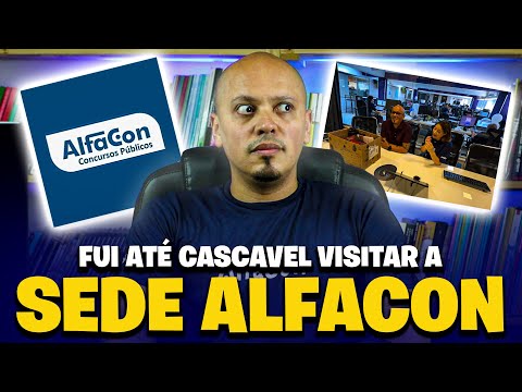 FUI VISITAR A SEDE DO ALFACON EM CASCAVEL E FIQUEI EM CHOQUE😬 [PARTE 1]