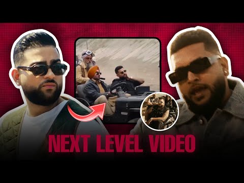 Karan Aujla Shooting His Gabru Song Video & Nijjar's Kaim Song Hollywood Style Video