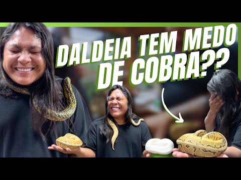 FIZEMOS O DALDEIA PEGAR EM COBRAS PELA PRIMEIRA VEZ NA VIDA!