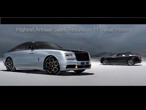 Rolls-Royce models | Highest Annual Sales Results in Our 117-year History