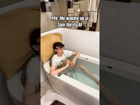 POV: Me Waking Up at 3am Thirsty ๐ #TheManniiShow.com/series