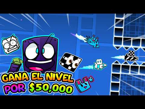 !!!COMPLETA ESTE NIVEL DE GEOMETRY DASH Y GANA $50,000!!! | Geometry Dash 2.2
