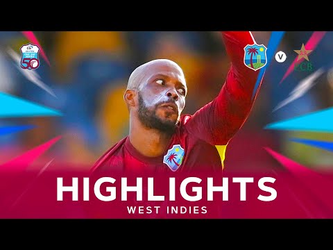 Three Half Centuries Not Enough To Seal The Win! | Highlights | West Indies v Pakistan | 1st ODI