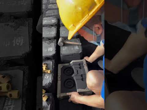 Casting mold making process #craft