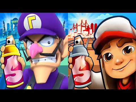 Subway Surfers Istanbul 2024 Kedi vs Waluigi Super Mario vs Ruhi Istanbul Surfer Gameplay HD