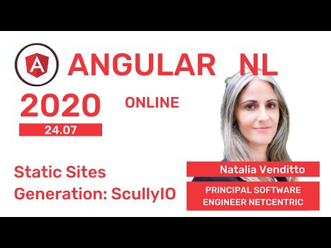 Static Sites Generation with Angular and ScullyIO