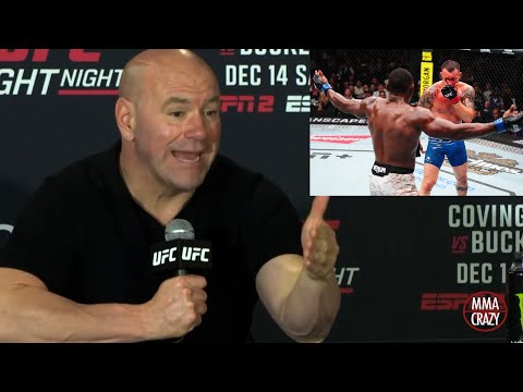 Dana White Reacts to Colby Covington TKO LOSS to Joaquin Buckley at UFC Tampa