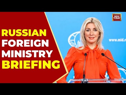 Russia Foreign Ministry Weekly Press Briefing LIVE | Russia-Ukraine War | Russia-Ukraine Peace Deal