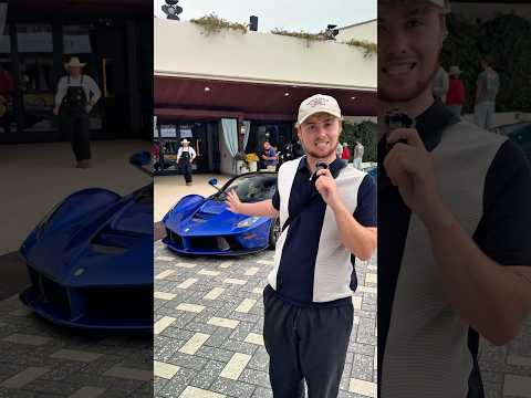 I found this $4M Blu Elettrico La Ferrari! #automotive #ferrari #laferrari #carweek #hypercar