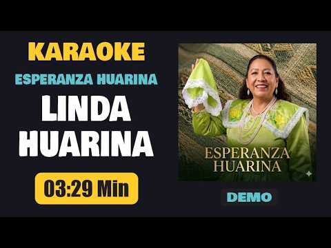 Karaoke | LINDA HUARINA – Esperanza Huarina [Pista+Letra]