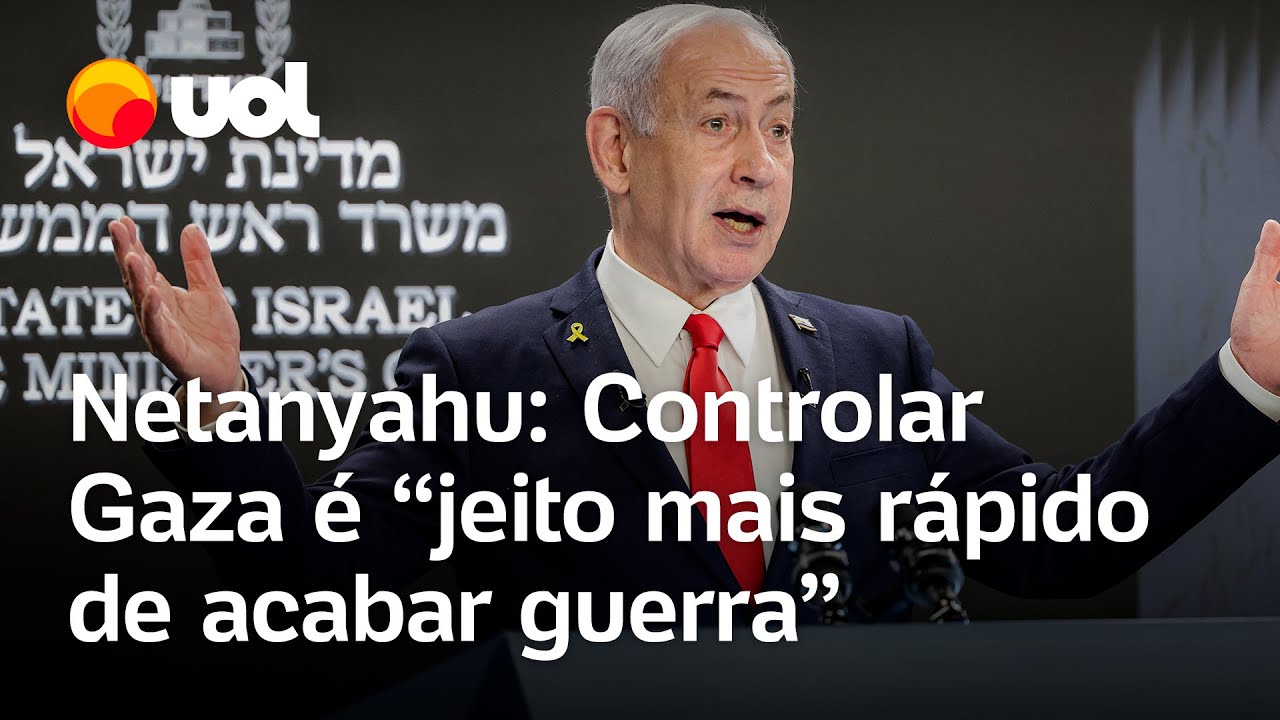 Controlar Gaza é o jeito mais rápido de acabar com a guerra diz Netanyahu