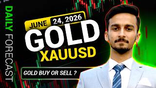 🚨GOLD BUY OR SELL? GOLD/XAUUSD DAILY FORECAST | 24 JUNE LIVE ANALYSIS #xauusdforecast2026