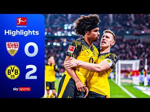 Adeyemi & Brandt stoppage-time LATE SHOW! | Stuttgart 0-2 Borussia Dortmund | Bundesliga Highlights